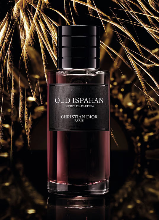 Dior Oud Ispahan Esprit de Parfum flacon et packaging | Décant parfum de niche Maroc - Niche.ma